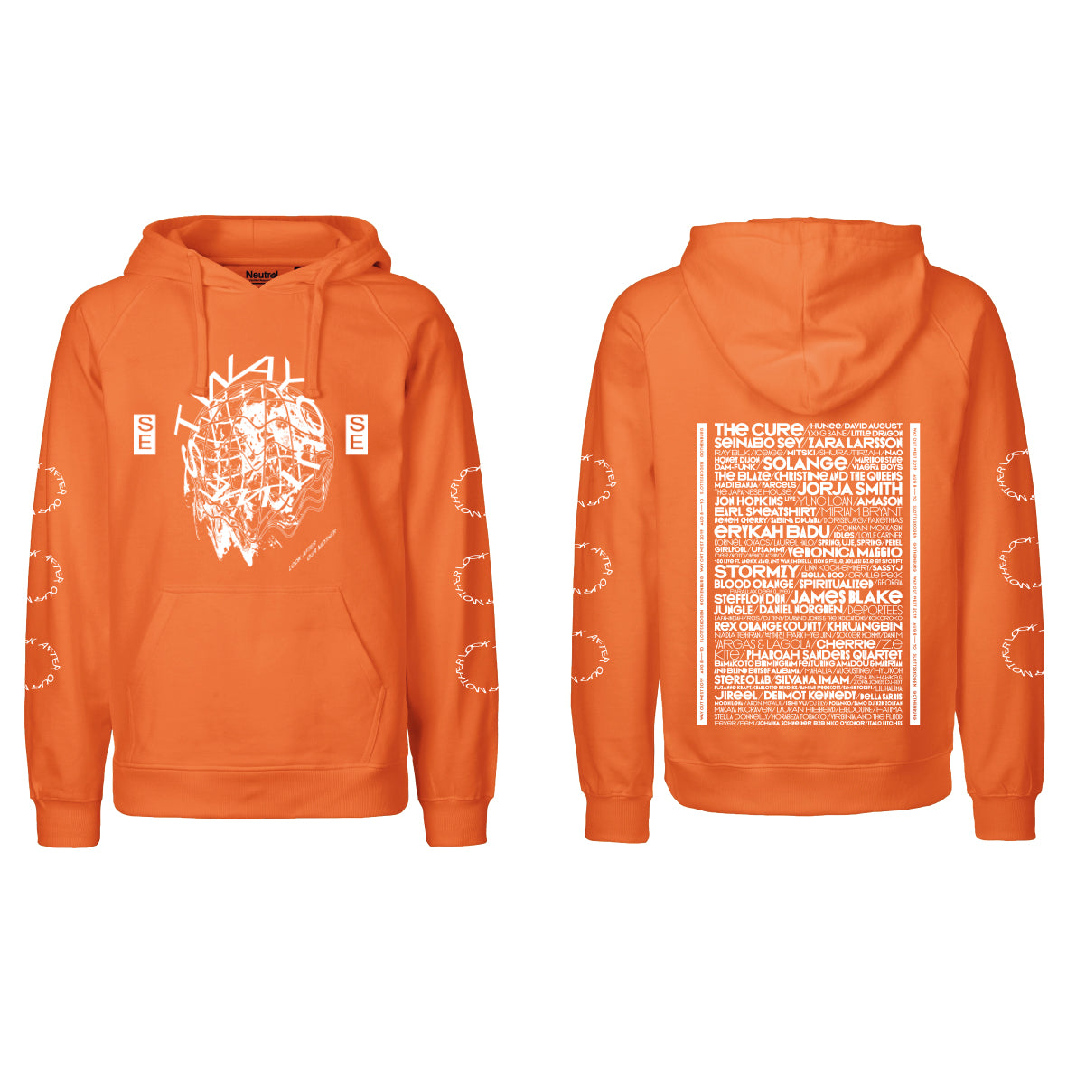 2019 HOODED SWEATER / ORANGE