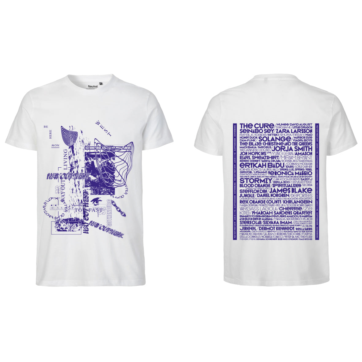 WOW 2019 T-SHIRT LINE UP / WHITE