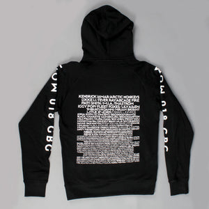 HOODED SWEATER / BLACK
