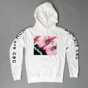 HOODED SWEATER / WHITE