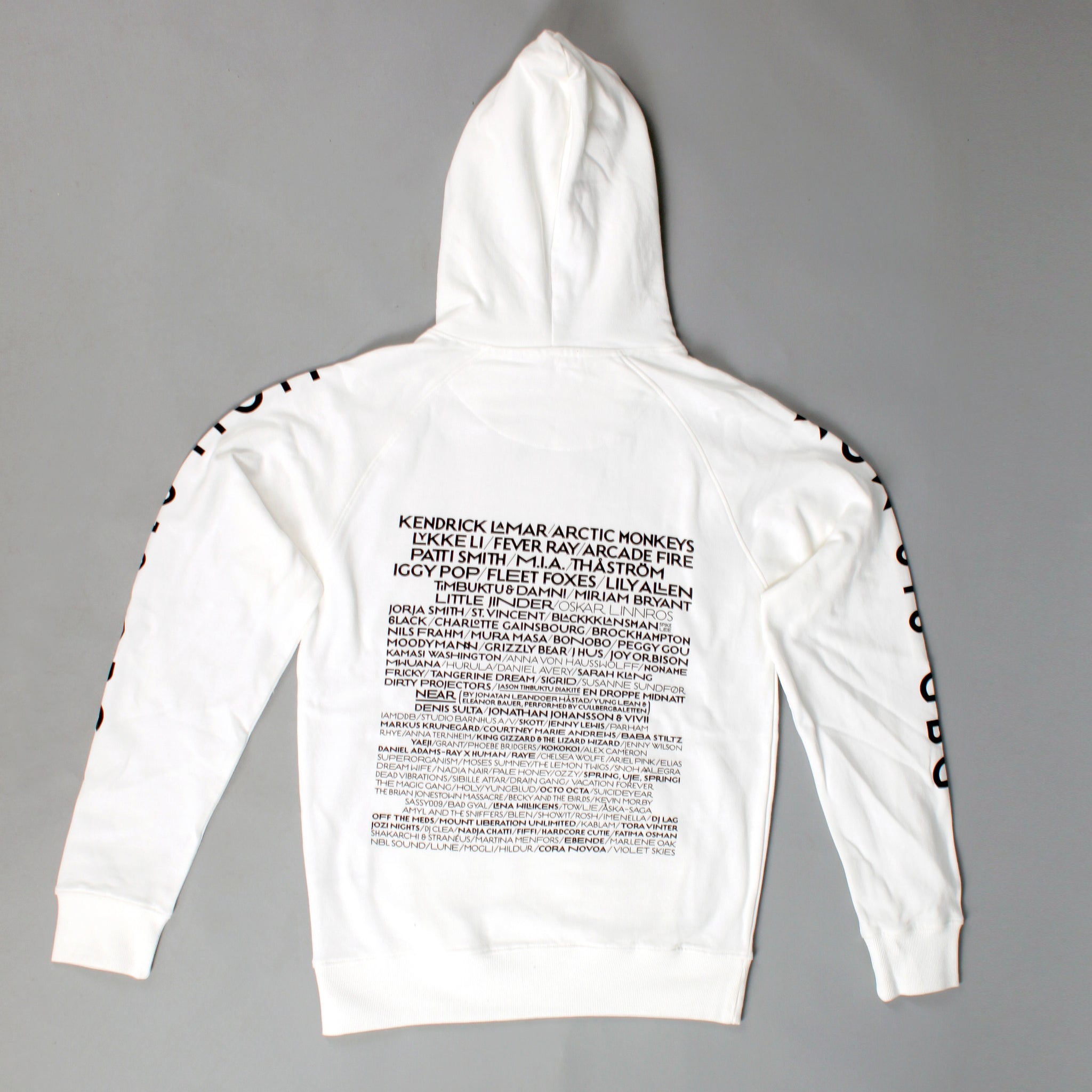 HOODED SWEATER / WHITE