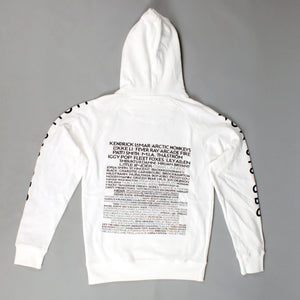 HOODED SWEATER / WHITE